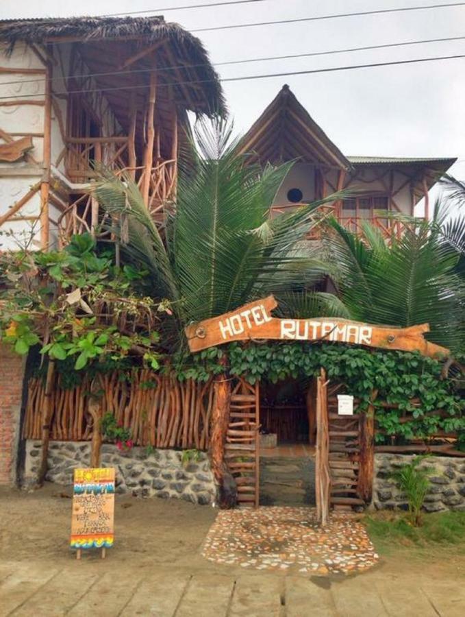 Hostal Rutamar Canoa Bagian luar foto